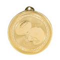 Football, BriteLazer 2" Medals